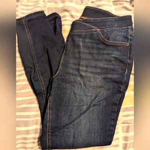 Maurice large dark blue jeans